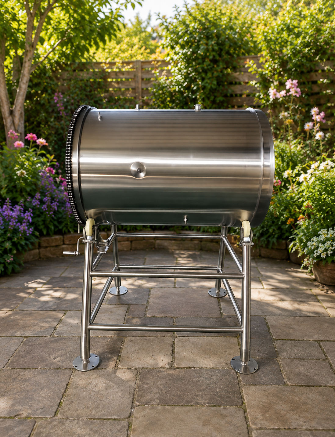 Durvela stainless steel composter for gardeners