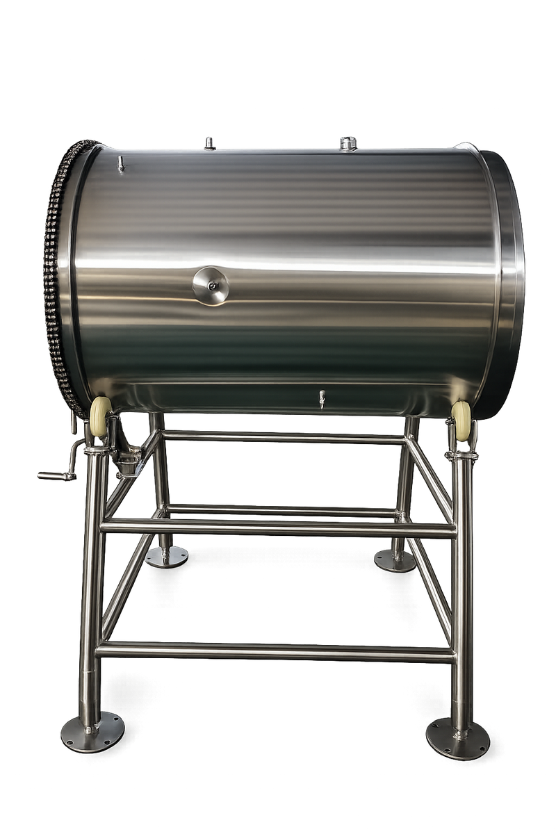 Durvela 120 stainless steel composter for small gardens