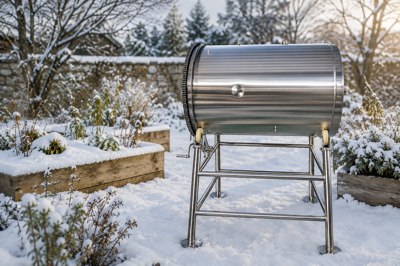 Built for Composting through Winter