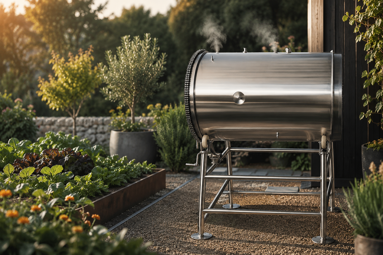 durvela hot composter