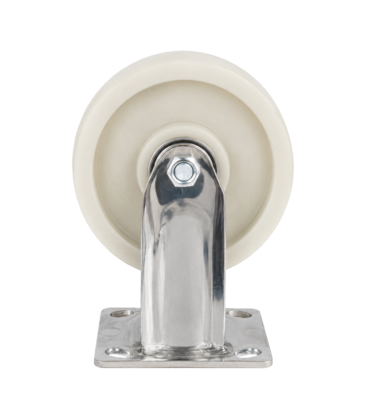 heavy duty nylon fixed stainless caster wheel