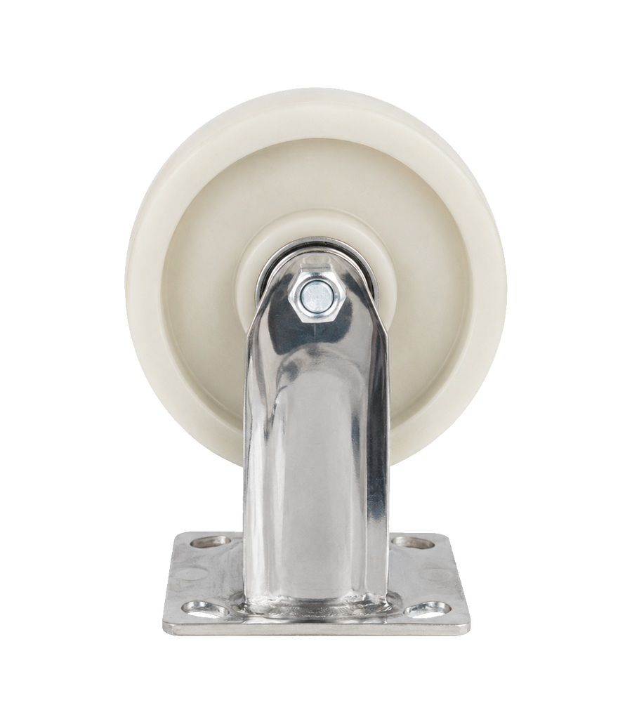heavy duty nylon fixed stainless caster wheel