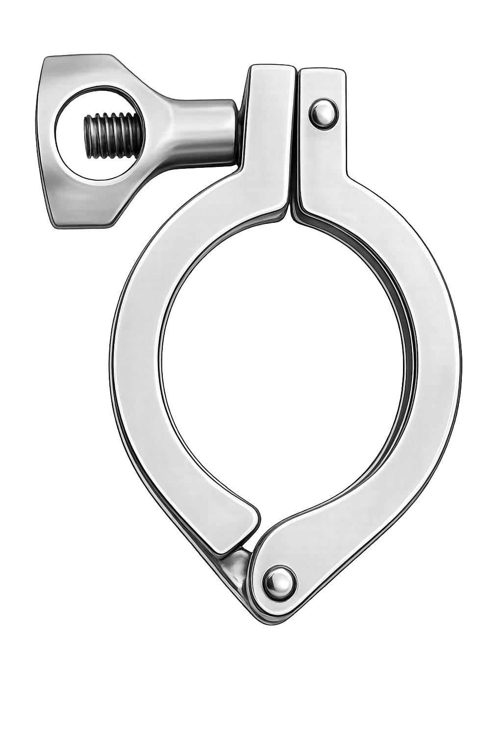 1.5" Stainless Steel Sanitary Clamp | Durvela Replacement Part